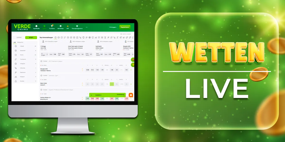 Sportwetten in Echtzeit